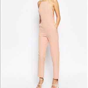 ASOS Blush cutout jumpsuit
